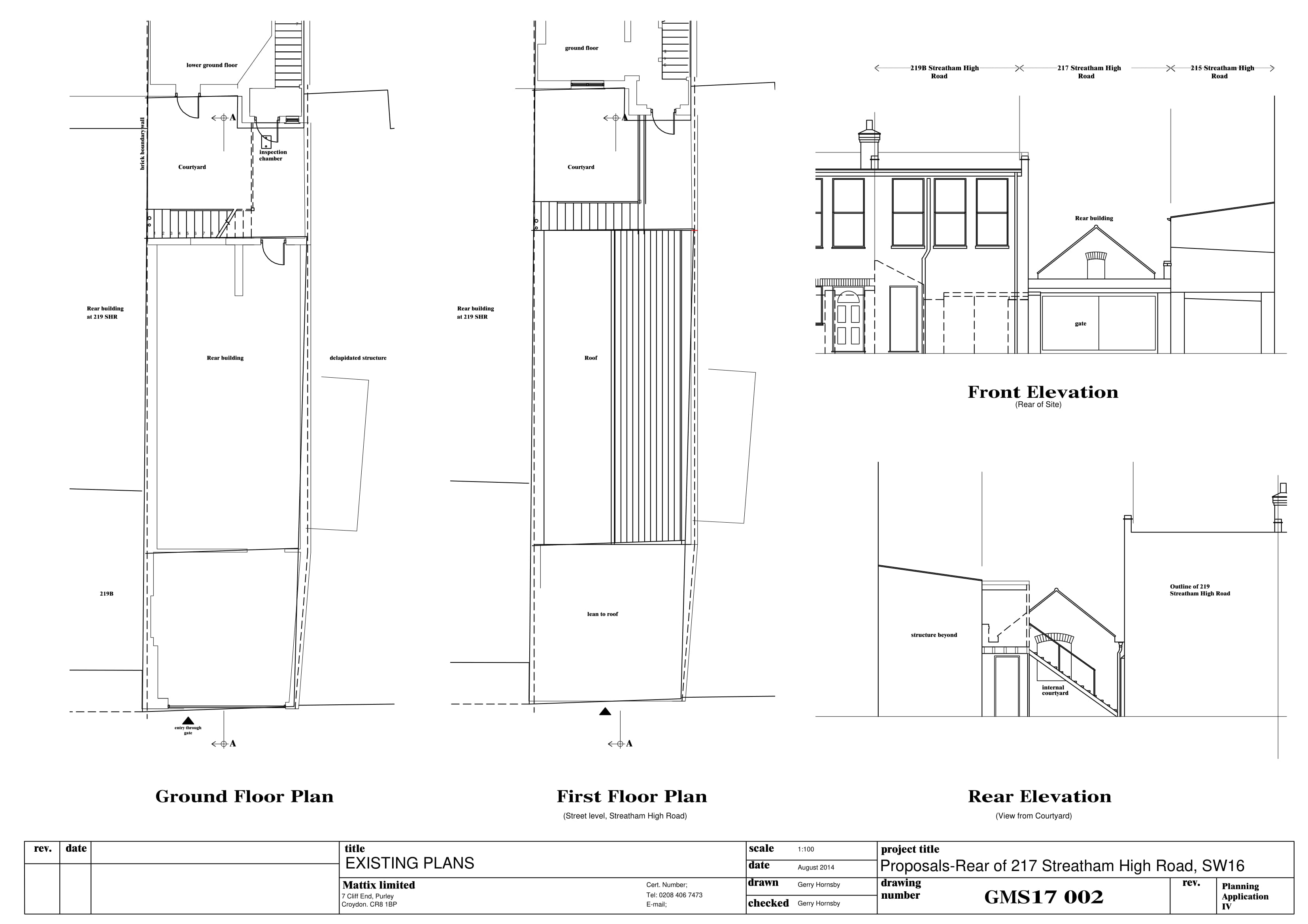 Modern Home Plan - Ground & First Floor Plan